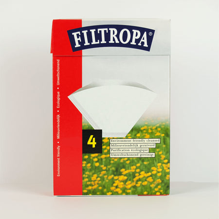 Filtropa Coffee Filter Papers (White) - Size 4 - Halvo Coffee Roasters